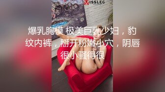 爆乳胸模 极美巨乳少妇，豹纹内裤，掰开粉嫩小穴，阴唇很小骚得很